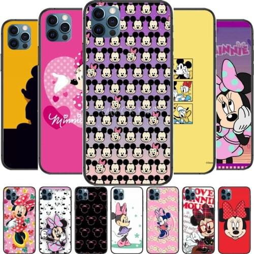 Minnie Mouse Photos Phone Cases For iphone 12 Pro Max case 11Pro Max 8PLUS 7PLUS 6S iphone XR X XS mini mobile cell funda