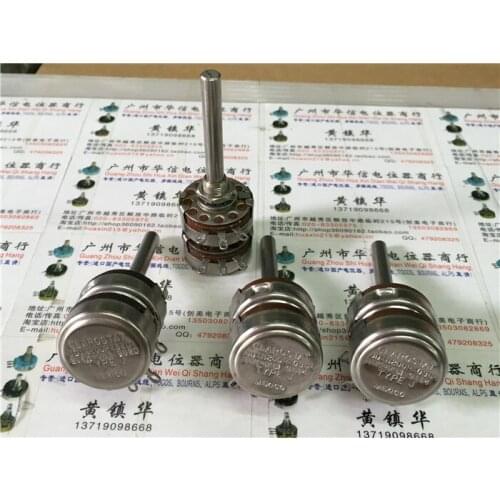 CLAOSTAT JDIN 200P103UA 10K 1K 5K double Potentiometer Handle Length 50MM Round switch