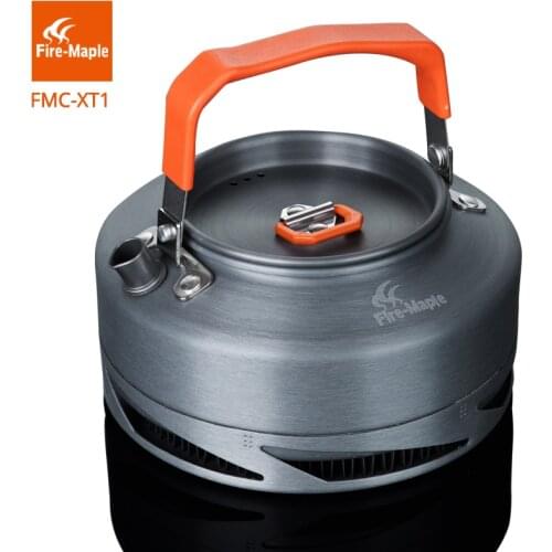 Fire-Maple Outdoor Travel Camping Portable Picnic Cookware Tea Kettle Heat Collecting Pot FMC-XT1 0.8L