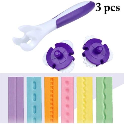 Rolled Fondant Tools Impression Rolling Cutter Cupcake Decorating Roller Cake Decorating Tools Mini Baking Tools With Embosser