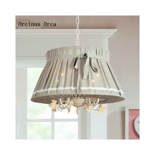 French garden butterflies chandeliers Princess rooms wedding rooms dining rooms bedrooms American village creative chandeliers