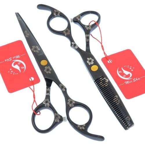 Meisha 5.5/6 inch Professional Hair Scissors Salon Hair Cutting Thinning Shears Japanese Steel Hairdressing Haircut Tools A0173A
