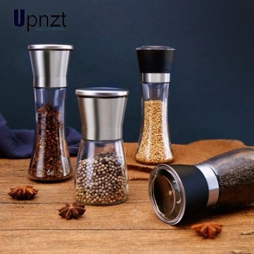 Pepper Coffee Grinder Pepper Mill Glass Pepper Pepper Coffee Grinder Manual Glass Milling Maker