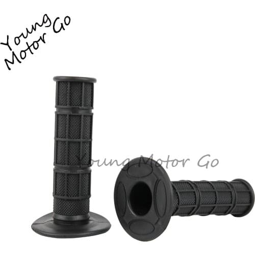 Cheap Universal 7/8" 22MM Motorcycle Handlebar Grip handle bar Motorbike Grips Dirt Bike Motorcycles Motocross accessories parts