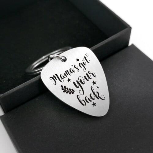 Stainless Steel Picks Plectrum Guitars Musical Instrument Accessories I Couldn't Pick Dad Friend Teacher Family Love Party Gift