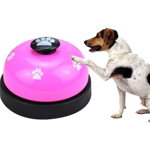 New Pet Call Bell Toy for Dog Interactive Bel Toys Cat Kitten Puppy Food Feed Reminder Feeding Pet Training Squeak
