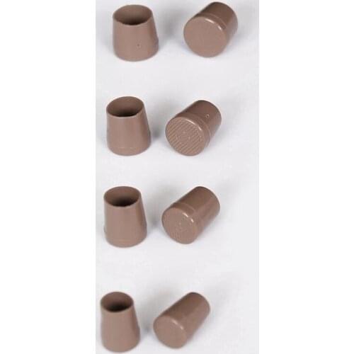 New Non-slip Heel Protectors High Heeler Stiletto Shoes Covers Caps Bottom Stripe Antislip Heel Tips