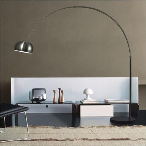 L Parabolic fishing lamp home lighting lighting living room bedroom study business office sitting mahjong floor lamp