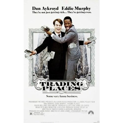TRADING PLACES Movie Art Film Print Silk Poster Home Wall Decor 24x36inch