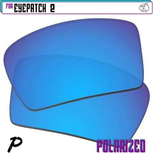 EZReplace Polarized Replacement Lenses for - Oakley Eyepatch 2 Sunglasses - Blue P