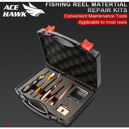 Portable Diy Fishing Reel Bearing Remover Repair Kit Baitcasting Maintenance Tools Spool Dismantling Device Pin Screwdriver