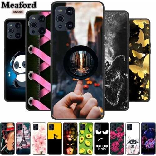 Phone Case For OPPO Find X3 Neo 5G Cover Find X 3 Silicone Soft TPU Bumper For OPPO Find X3 Pro Lite 5G Cover Shockproof Fundas