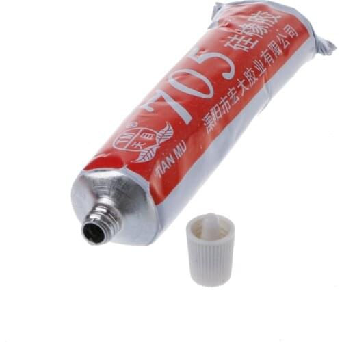 705 Silicone Clear Sealing Glue Waterproof Heat Resist For Electron Component