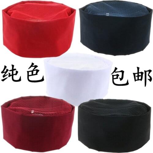 Sushi cloth hat Japanese restaurant hat Japanese restaurant kitchen chef male work hat package headband solid color
