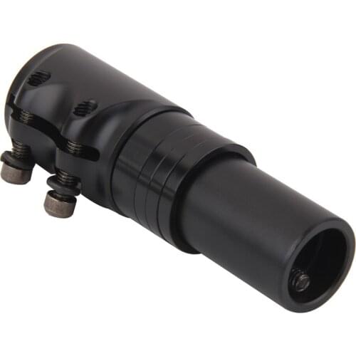 Bicycle Handlebar Fork Stem Riser Extend Extender Head Up Adaptor Black Silver