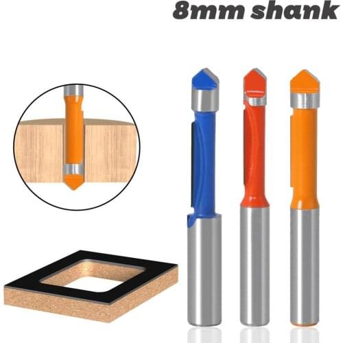 High-grade 8mm Shank Wood Cutters Milling Cutter Woodwork Woodworking Engraving Milling Cutters Mill Tree fresa para madeira