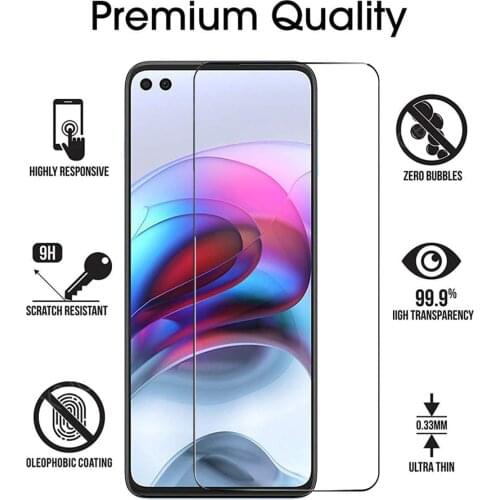 Tempered Glass For Motorola Edge S E6i E7 E7i Power G Play Stylus 2021 G10 G100 G30 G50 Protective Screen Protector Film