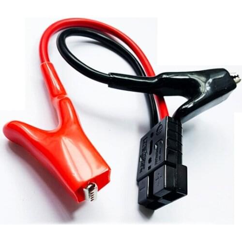 Crocodile clip connector Battery electrode clip connector Power clip charging cable