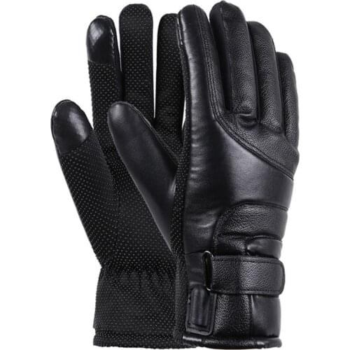 Winter Electric Heated Gloves Waterproof Windproof Cycling Warm Heating Touch Screen USB Powered Man And Women Gloves