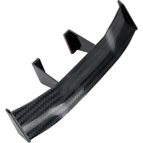 Car Mini Tail Spoiler Wing Universal Vehicle Carbon Fiber Without Perforation Tail Decoration Auto Replacement