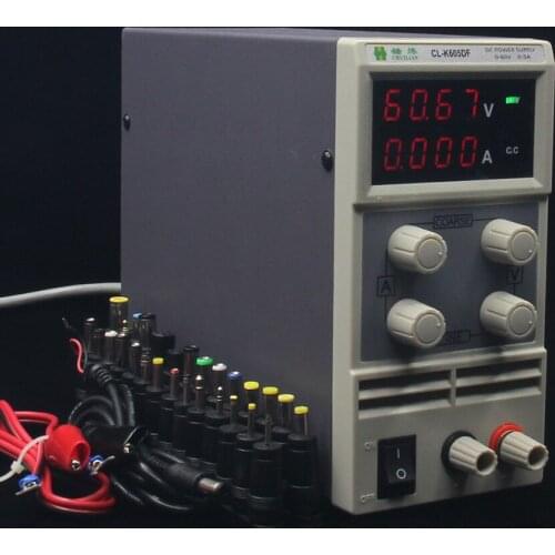 CHUILIAN CL-K605DF power supply adjustable 0.1V 0.001A 60V 5A DC power supply Single Channel adjustable SMPS