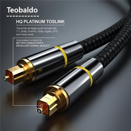 Digital SPDIF Fiber Toslink Optical Audio Cable Coaxial Speaker cable HIFI Soundbar 5.1 Amplifier Subwoofer xbox series x 8m 10m