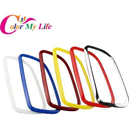 Color My Life Car Chrome Accessories for Chevrolet Cruze 2009 - 2015 Interior Inner Door Handle Circle Cover Trim Sticker