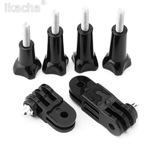 Long/Short Straight Joint Adapter Mount And Screw Set For GoPro Hero 6 7 Action Camera Accessories