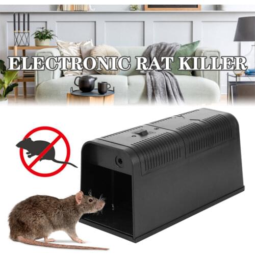 Household high-voltage Professional Electronic Rat Trap Reusable Electric Rat Traps trap Killer Mice Multifunctional mous
