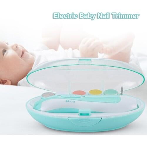 Electric Baby Nail Trimmer Kids Scissors Toddler Infant Nail Care Safety Nail Clipper Cutter for Newborn Nail Trimmer Manicure
