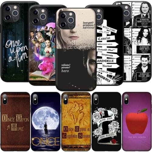GX161 Once Upon A Time Silicone Soft Case for iPhone 12 Mini 11 Pro XS Max XR X 8 7 6 6S Plus 5 5S SE 2020