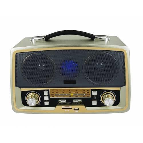Kemai MD1701BT Nostalgia Retro Radio Bluetooth FM USB SD