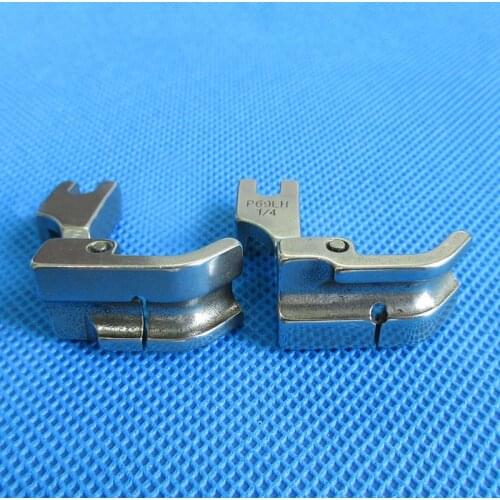 LEFT+RIGHT Piping Welting Cording Presser Foot for JUKI DDL-8500 8700 8300 5550 Industrial Sewing Machine