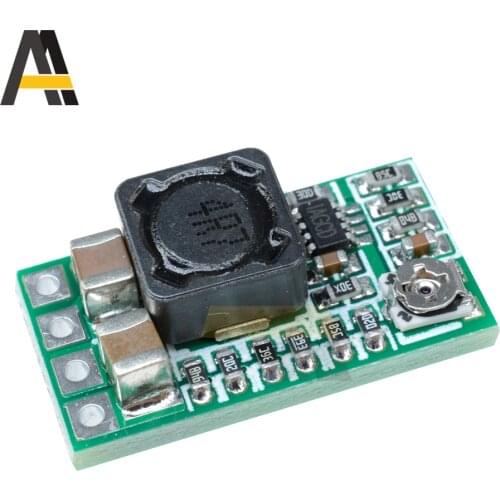 Mini DC-DC 12-24V To 5V Step Down Power Supply Module Voltage 3A Buck Converter Adjustable 97.5% 1.8V 2.5V 3.3V 5V 9V 12V