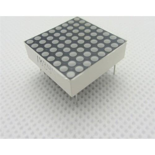 10 pcs 8x8 8*8 Mini Dot Matrix DIY Display Red Common Anode Digital Tube 16-pin 20mmx20mm 1.9mm DIY Electronic LED For Arduino