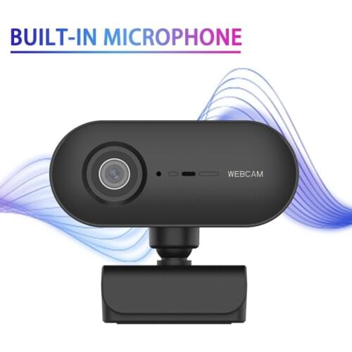 PC07 HD 1080P Webcam Mini Computer PC WebCamera Computer Camera 4 Million High-Definition Camera Usb Camera Free Drive Work