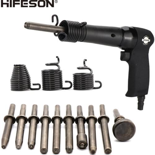 HIFESON K51 Pneumatic Rivet Machine Nail Rivet Nail Machine Powerful Rivet Gun 5mm Handheld Metal Appliance Heavy Industry