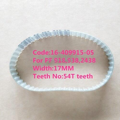 Timing belt #16-409915-05 for PFAFF zigzag machine 918,938,2438