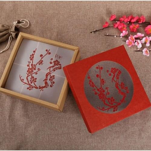 Custom logo printed luxury paper gift packaging jewelry box ---DH11991