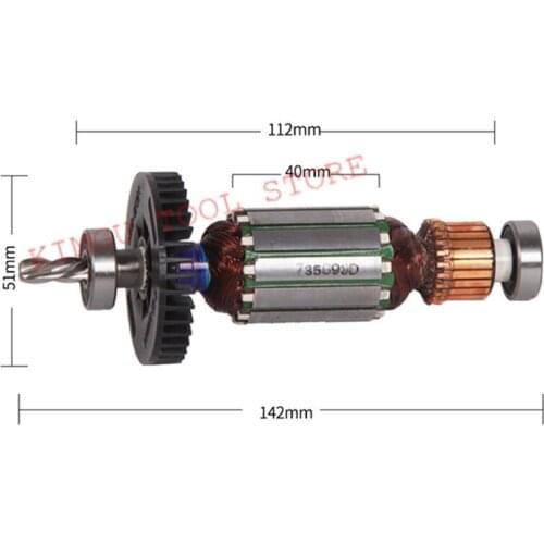 AC220-240V Rotor Anchor Armature for MAKITA M0810B