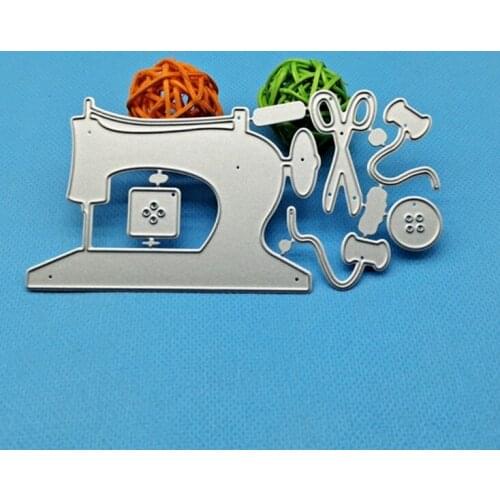 Sewing Machine Metal Cutting Dies Stencil DIY Scrapbooking Album Paper Card Mold