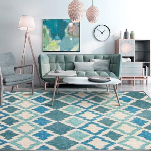 Nordic Geometric 3D printing Carpets for Living Room Bedroom Area Rugs Anti-slip Coffee Table Mats Yoga Pad Home Decor Large Rug