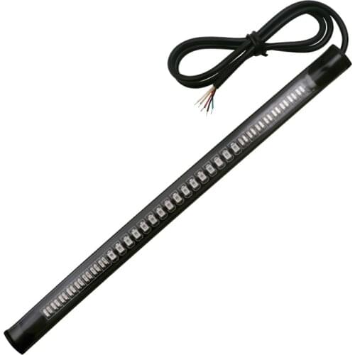 Car LED Strip Light Car Decorative Atmosphere Lamps DRL Motorcycle Tail Light 12V Led Bar Turn Signal And Brake Light Integrated