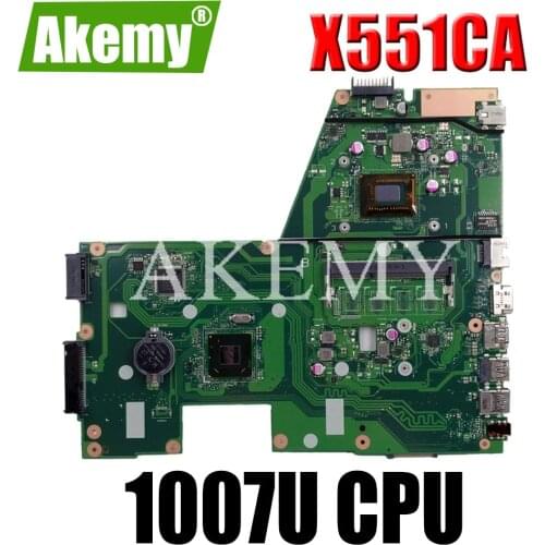 X551CA Motherboard REV2.2 1007U CPU For Asus X551CAP F551CA Laptop motherboard X551CA Mainboard X551CA Motherboard test 100% OK