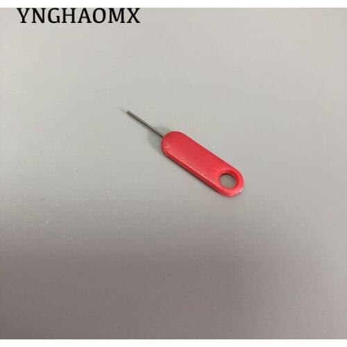5000pcs/lot red color Sim Card Ejector Tool Sim Card Tray Eject Pin Key Tool For Mobile cell phone wholesale