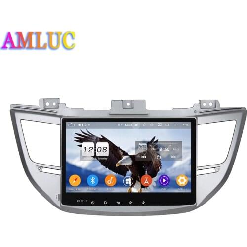 Carplay DSP 10.1" Android 10.0 8 Core 4GB 64GB Car DVD Player GPS map Radio wifi Bluetooth 5.0 For Hyundai TUCSON IX35 2015-2017