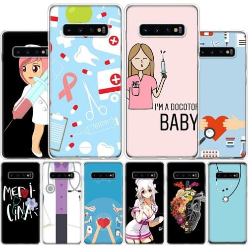 Nurse Medical Medicine Health Phone Case For Samsung Galaxy A51 A71 A50S A30S A10 A20E A40 A70 M30S A91 A01 A6 A7 A8 A9 Plus + C