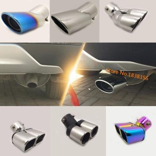 Hot For Honda CRV CR-V 2012 2013 2014 car cover muffler exterior end pipe outlet dedicate stainless steel exhaust tip tail 1pcs