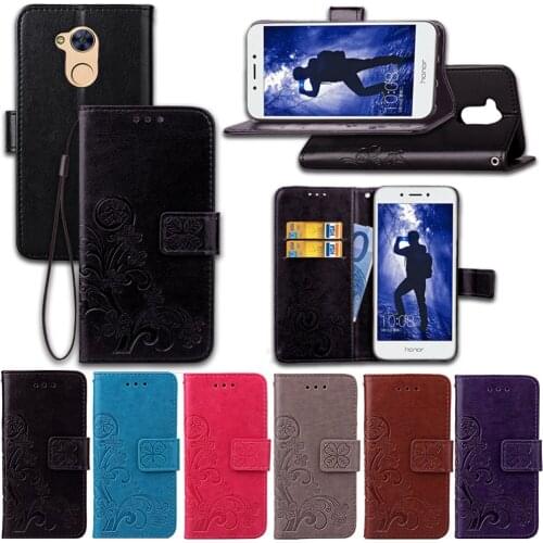 For Huawei Honor 6A DLI-TL20 Flip PU Leather & Silicone Wallet Case For Huawei Honor 6A Play Case With Stand And Card Holder