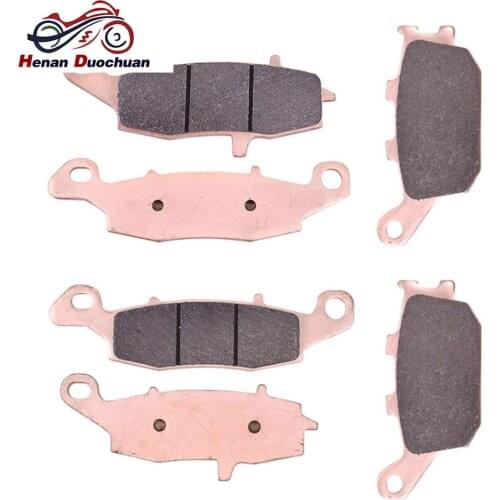 Motorbike Front Rear Brake Pads Kit For Suzuki GSF650 GSF650A Naked Bandit ABS GSF650S Faired Bandit ABS GSF 650 GSR750 GSR 750